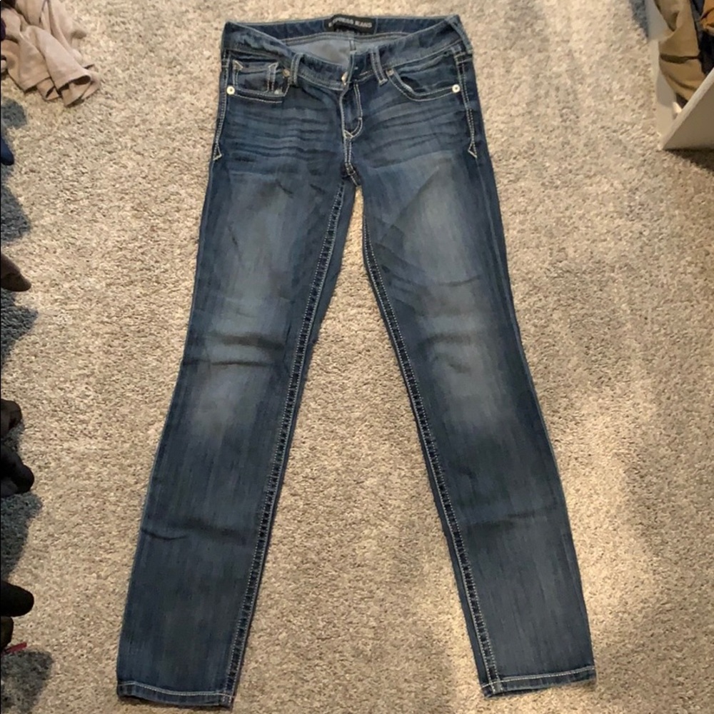 Express Skinny Low Rise Jeans